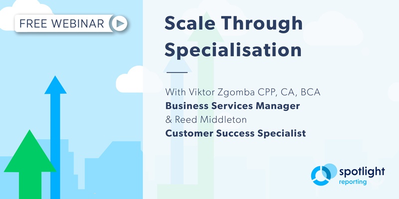 Scale-through-Specialisation